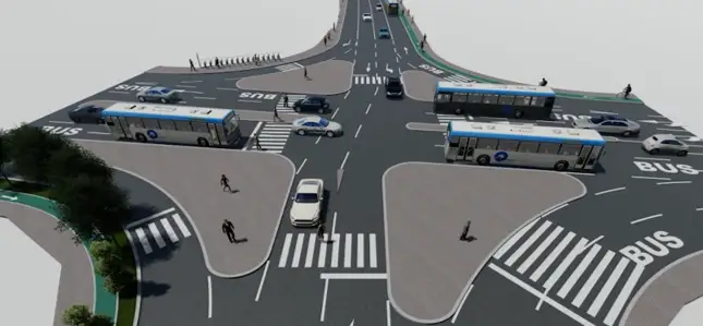 Reabilitare infrastructură rețea majoră de transport public urban